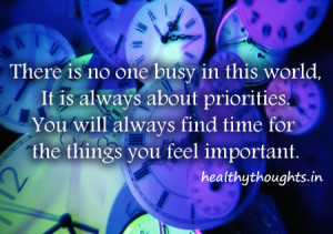 thought for the day-time quotes-no one is too busy in this world-you ...