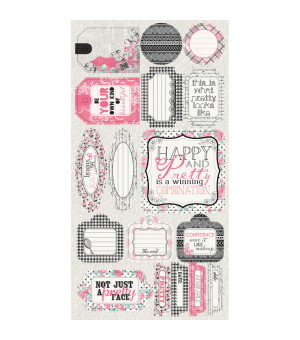 Classique Pretty Cardstock Die-Cuts 6