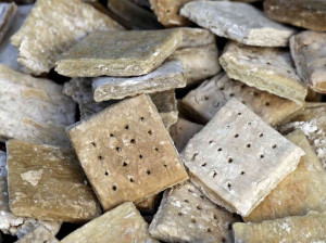 hide caption Hardtack was made to last — not to taste good. Here's a ...