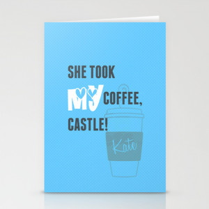 Castle (TV Show) Quotes | Kate Beckett Stationery Cards