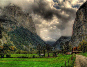 Lauterbrunnen Valley - Switzerland.