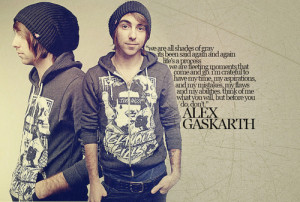 alex gaskarth quotes - Google Images