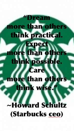 Howard Schultz- Starbucks ceo