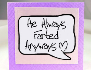 Funny Anti Valentines Day Card. Funny Fart Card for Break Ups. Best ...