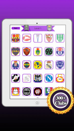 View Bigger Football Soccer Logos Quiz For Iphone Screenshot