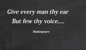 Best And Heart Touching Shakespeare Quotes