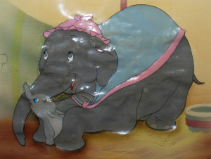 Dumbo And His Mother Walt disney dumbo