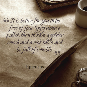Epicurus Quotes