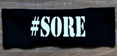 hashtag sore headband workout headband fitness headband more hashtag ...