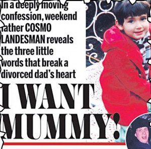 ... my life: A weekend mother reveals the words that break her heart