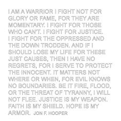 Warrior Quote