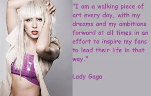 Lady gaga famous quotes 4