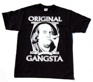 Gangster Benjamin Franklin