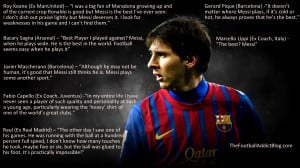 Lionel Messi Soccer Quotes...