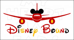 Disney Bound airplane with Mickey ears INSTANT DOWNLOAD digital clip ...