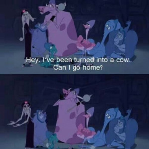 ... Cow Is a Good Reason To Go Home In Disney’s Emperor’s New Groove