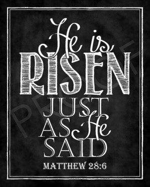 Easter Scripture Art Matthew 286 by ToSuchAsTheseDesigns on Etsy, $15 ...