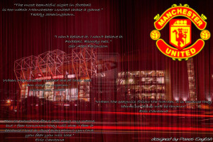 Manchester United Wallpaper Quotes by PanosEnglish