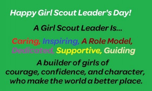 Girl Scouts Leader DayGirls Scouts Leader, Scouts Celebrities, Leader ...