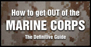 how to get out of the marine corps