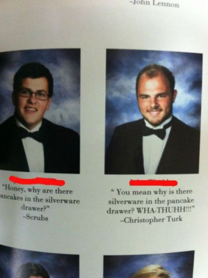 across the world ask their senior classmen for a yearbook quote ...