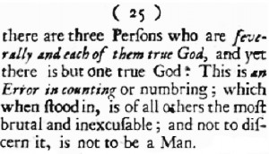 ... English antitrinitarian John Biddle (also spelled Bidle) (1615-62
