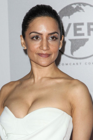 Archie Panjabi Actress Arrives At Nbc Universals 70th picture