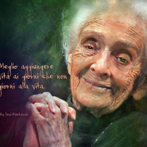 morta Rita Levi Montalcini aveva 103 anni - Rita Levi Montalcini ...