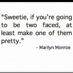 Love it. One of my fav Marilyn quotes!