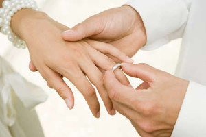 Why should the wedding ring be worn on the fourth finger? There is a ...