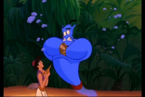 When Aladdin told Genie about his love for Jasmine, which of her ...