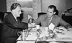 Billy Graham and Richard Nixon speak candidly about the danger of a ...