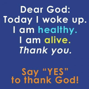 Thank you Lord