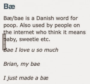 Seriously though, is adding the one letter to make it 'babe' really ...