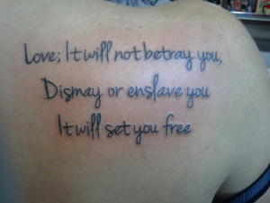 Mumford & Sons tattoo