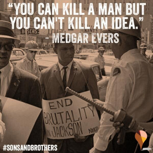 Medgar Evers assassinated on this day June 12, 1963