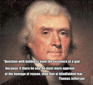 ... homage of reason, than that of blindfolded fear.