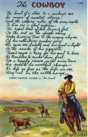 cowboy poems
