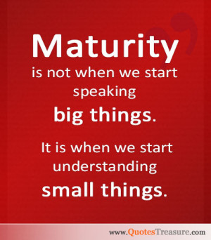 Funny Quotes About Maturity. QuotesGram