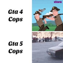 gif funny gaming cops gta iv GTA V