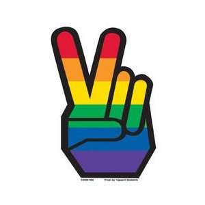 Peace Sign Hand Sticker...
