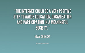 Noam Chomsky Quotes On Education