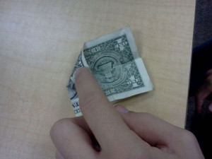 Simple Steps to Turn a $1 Bill into a Bow Tie (18 pics)