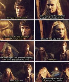 The 100 - Bellamy & Clarke, is it wrong I want this couple so bad ...