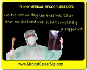 http://www.youtube.com/watch?v=AbCOH9qysgg Funny doctor chart bloopers ...