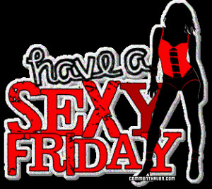 Sexy Friday Silhouette picture for facebook