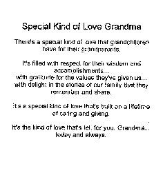 Love You Grandma Quotes Special kind of love grandma