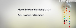 never broken friendship :-) :-)abu :) aasiq :) rameez , Pictures
