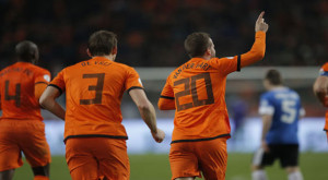 ... nation to qualify for the 2014 World Cup in Brazil on Tuesday