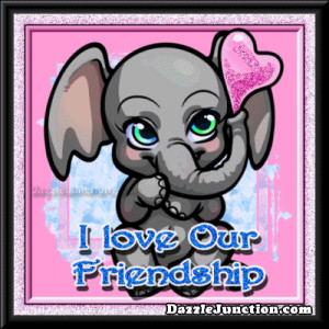 Elephants and Quotes About Friendship